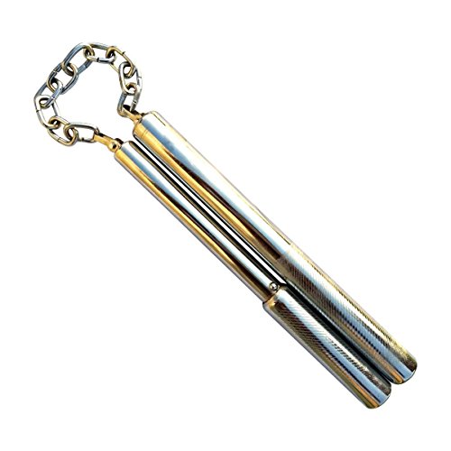 Image of Prospo Martial Arts Nunchaku for Training | Karate Kung Fu Practice Sticks | Lightweight Practice Nunchucks for Beginners & Adults