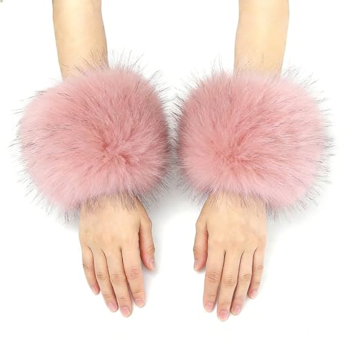 La mejor comparación de Manguitos y calentadores para Niña los 5 más buscados. 43 Mangas de Piel para Mujer,Manguitos de Invierno para los Brazos - Calentador para Brazos | para Mujeres y Niñas en Fiesta Patinaje sobre Hielo Esquí y Temporada Fría