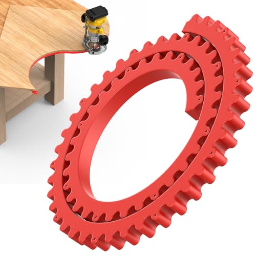 Flexible Router Edge Guide 39Inch Red