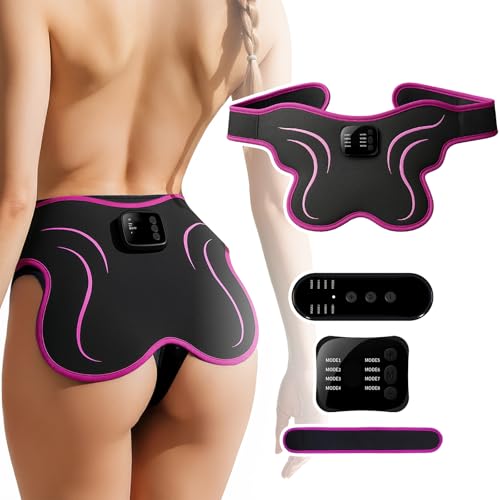 Booty Trainer for Women, EMS Muscle Stimulator for Butt Firming, Intelligent Wireless Fitness Apparatus, Model AST-301