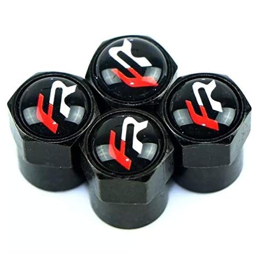 ( Juego de 6 Tapones de válvula de Metal de Carbono Negro para válvulas de Polvo Cupra Leon Ibiza Copa.