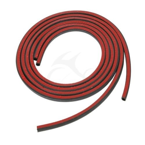 TCT-MOTORPARTS Rubber Seal Gasket Weather Strip Fit for Harley Saddlebag Lids FLH FLT 2014-2023 17