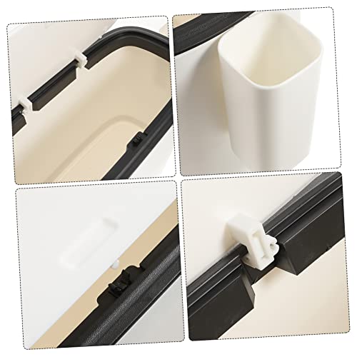 Bote de Basura Portátil Cabilock Blanco Rectangular miniatura 4