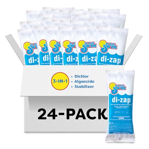 Image of In The Swim Premium 3-in-1 Pool Shock - Di-Zap - 24 x 1 Pound Bags