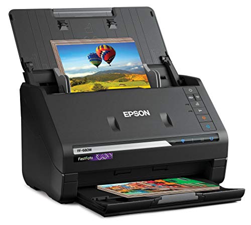 Epson FastFoto FF-680W Wireless High-Speed Photo Scanner