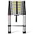 Telescoping Extension Ladder 14.5 FT, Folding Telescopic Aluminum Ladders, Lightweight Collapsible Ladder Step for RV Roof Attic Home, 330 LB Capacity (14.5 FT)