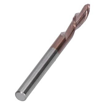 Rotozip Bits, Cnc Wood Router Stable Operation Easy To Install Durable for Outdoor3.175 * 3.175 * 10 * 40L