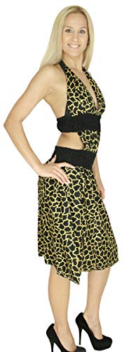 La Leela Women's Loose Holiday Bathing Suit Cover Ups L-Xl Brown-Ac254 #TOP3