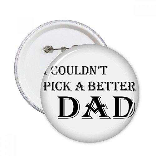 Badge meilleur papa pour personnaliser un vêtement sans l'abîmer lot 5