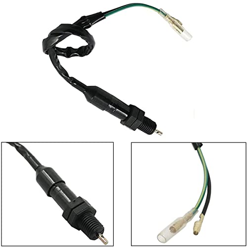 Greluma Universeller Motorrad-Bremslicht-Schalter hinten mit Federsatz, passend für Honda Kawasaki Suzuki Yamaha Quad Bikes ATVs Scooter