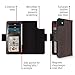 Twelve South BookBook for iPhone 11 Pro Max | 3-in-1 Leather Wallet Case with Display Stand and Removable Magnetic Shell (Brown)