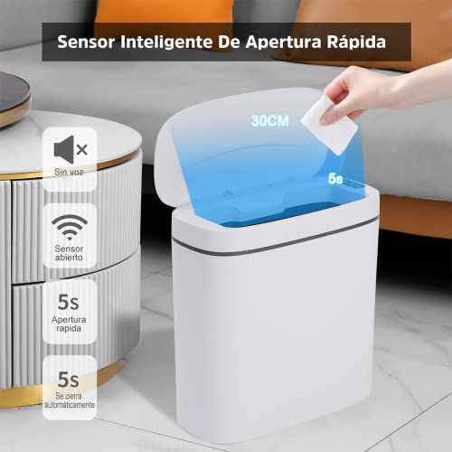 Mejores comprativas On-line Bote basura automático baño disponible en línea. 50 Imagen adicional