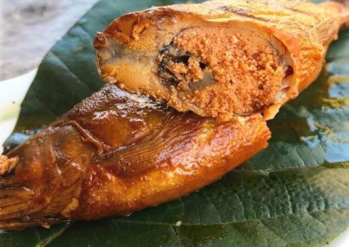 こぶしの里秘伝の神汁で煮た 子持鮎の甘露煮 5尾