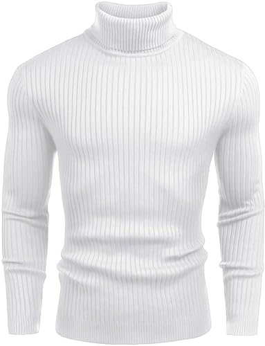 Image of NORTHWIND Men's High Turtle Neck Cotton T-Shirt