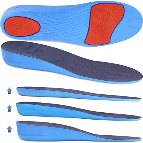 AilakaÂ Height Increase Insoles for MenÂ WomenÂ - 1 PairÂ PU Shoes LiftsÂ Elastic Shock Absorbing Sports Shoe InsolesÂ Height Increase, Heel Lifts for MenÂ WomenÂ ShoesÂ Inserts