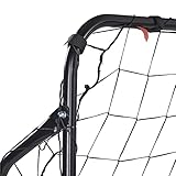 Relaxdays Fußballtor mit Torwand, Garten, Kinder & Erwachsene, Soccertor, HBT 153x217x75 cm, Stahl, Tor Fußball, schwarz - 8