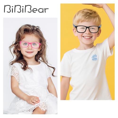 Image of Bluelight Kids Glasses, Unbreakable TR90 Frame for New Year Gifts - 360 Flexible, Lightweight & Safe Eyeglasses