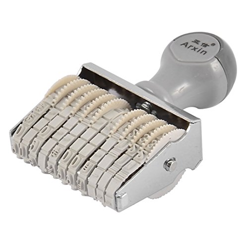 A 9 cifre Gray Gomma Banda Autoinchiostrante