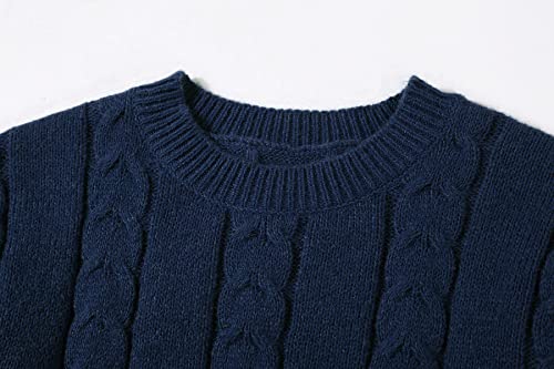 Image of CHARTOU Women's Winter Chunky Cable Knit Long Skirt 2 Piece Outfit Sweater Sets