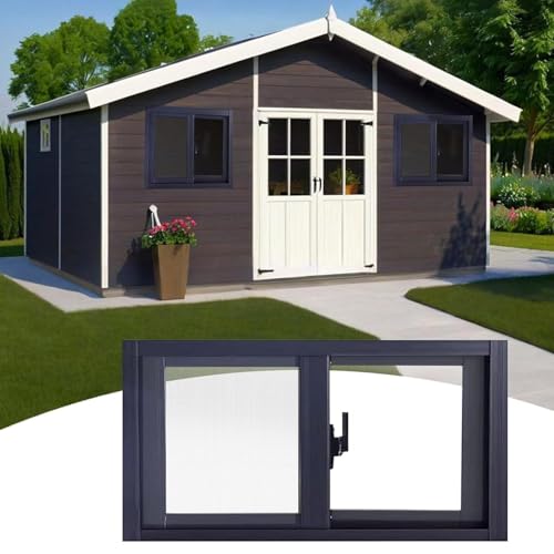 Evite humedades con la ventana corredera de aluminio con mosquitera para sótano 2