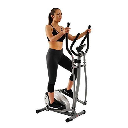 Sunny Health and Fitness Magnetic Elliptical Bike
