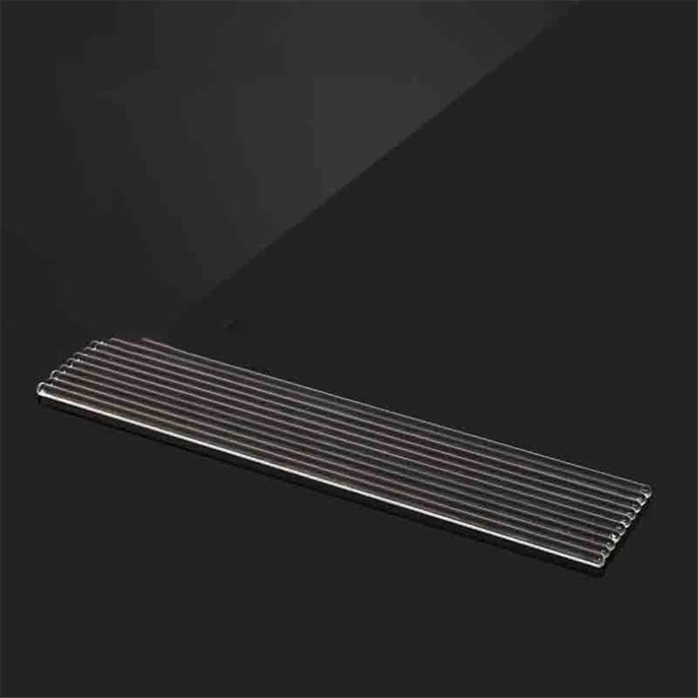 Attrezzature e forniture di laboratorio Bacchette di agitazione in vetro borosilicato da laboratorio, 5 e 10 pezzi, diametro 5/7/8/10 mm, lunghezza 100/150/200/300/350/400