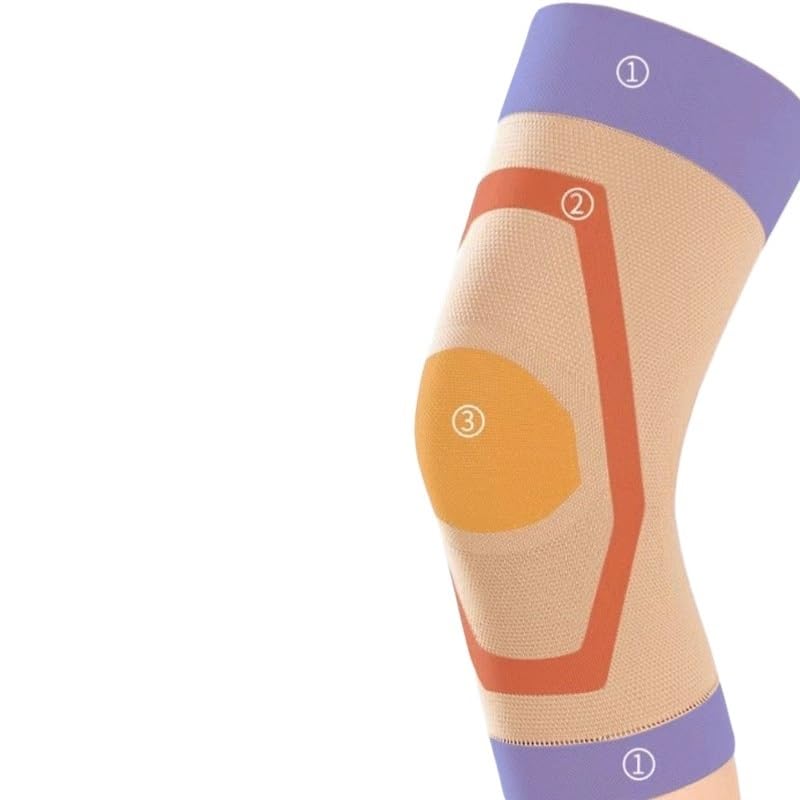 Anti Slip Sports Knee Protection Winter Warm Breathable Leg Guard