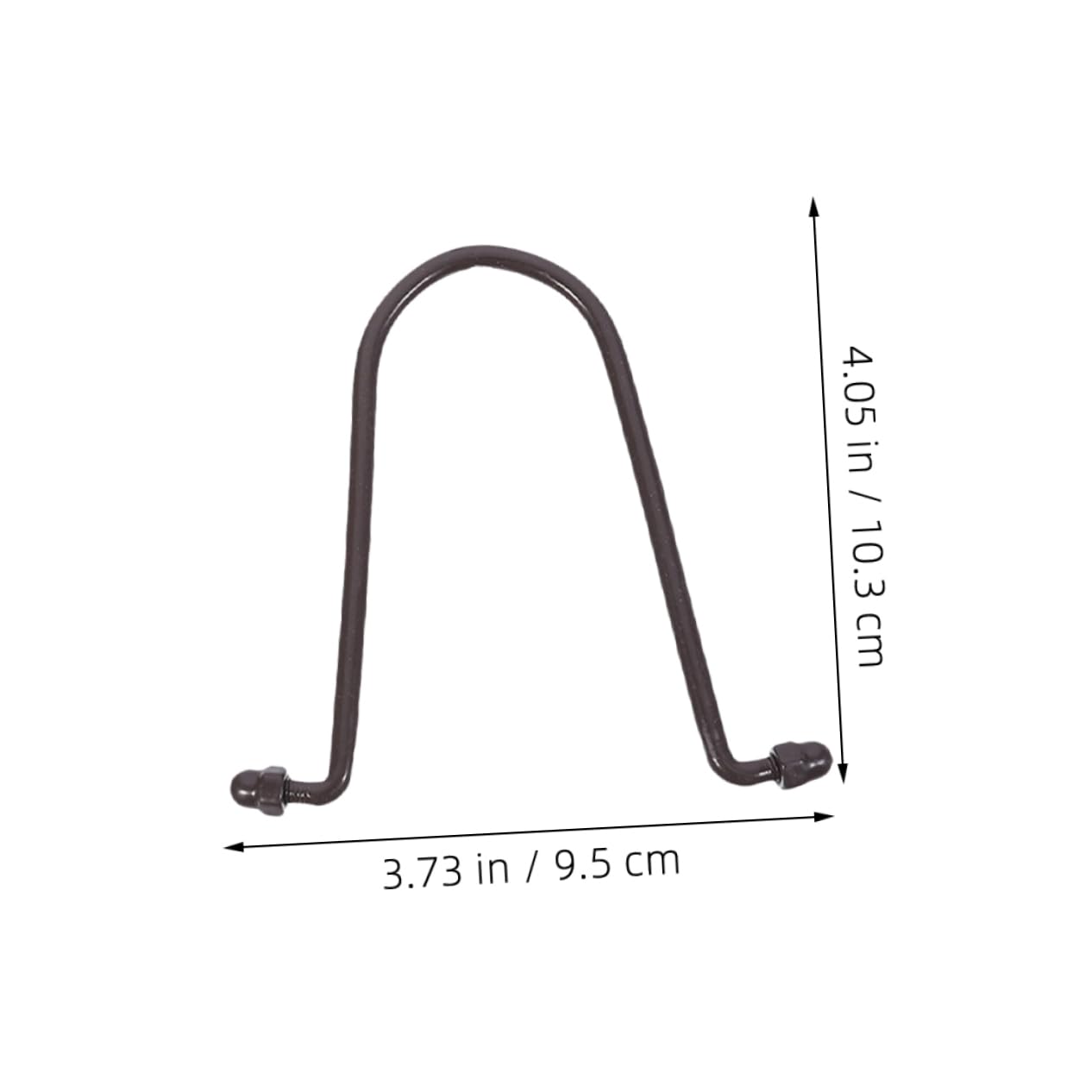 Abaodam 6pcs Gutter Hooks for Rain Chains Multi Purpose Clips for Hanging Bird Feeders Lanterns and Planters Durable Outdoor Decoration for Your Garden