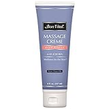 Bon Vital' Deep Tissue Massage Crème, Professional Massage Therapy Cream for Muscle Relaxation, Muscle Soreness, Injury Recovery, Deep Muscle Manipulation, & Sports Massages, 8 Ounce Tube