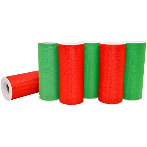 Cinta de Navidad para decorar árboles y guirnaldas grandes con tonos rojo y esmeralda 2