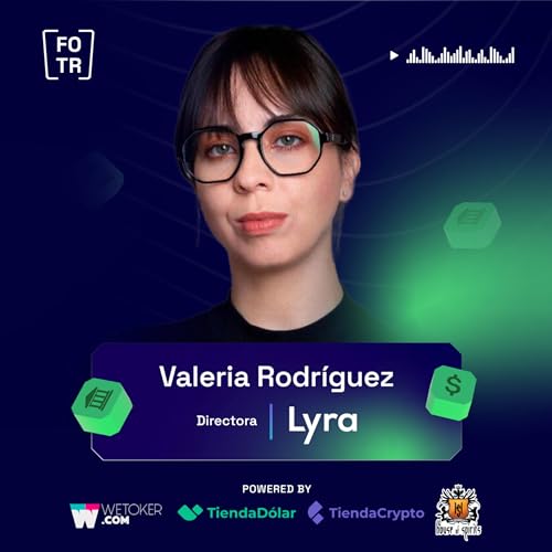 Page de couverture de “Hacia un sistema de pagos globales”, con Valeria Rodríguez, directora de Lyra