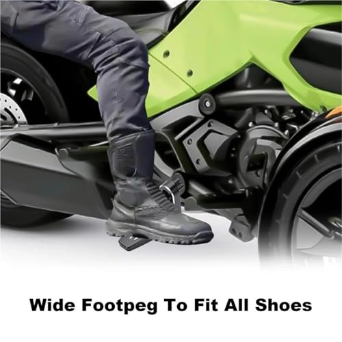 Repose-Pieds de Moto Can-Am Spyder F3 Soulagement Fatigue Jambes Cadre Supérieur et Inférieur - 5