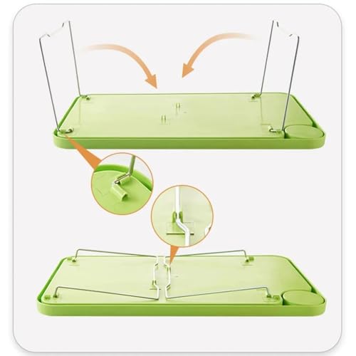 Table pliable pour ordinateur résolvant le manque d'espace bureau - 4