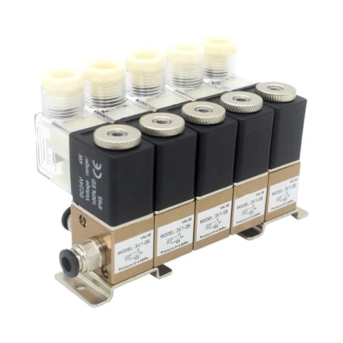Électrovanne pneumatique 3V1-06 de type distributeur 3/2 voies normalement fermée