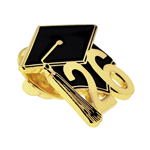 Image of PinMart Class Graduation Cap School Student Enamel Lapel Pin