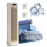 【Refroidissement ultra-silencieux】: Coldeeze Cooling Ace fonctionne à seulement 25 dB, soit plus silencieux qu'une bibliothèque, pour un sommeil paisible, une concentration optimale et des séances de lecture relaxantes.