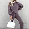 Womens-Sweatsuits-2-Piece-Set-Airport-Outfits-for-Women-Crewneck-Long-Sleeve-Sweatshirts-Drawstring-Pants-Tracksuits Womens Sweatsuits 2 Piece Set Airport Outfits for Women Crewneck Long Sleeve Sweatshirts Drawstring Pants Tracksuits