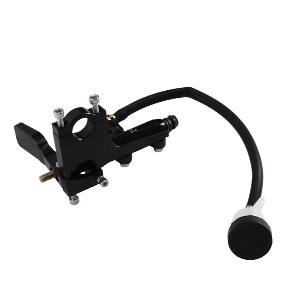 Zatbshwhy Onecolor Motorcycle Brake Handle Kit Rear Master Pump Cylinder Thumb Brake Lever Aluminium