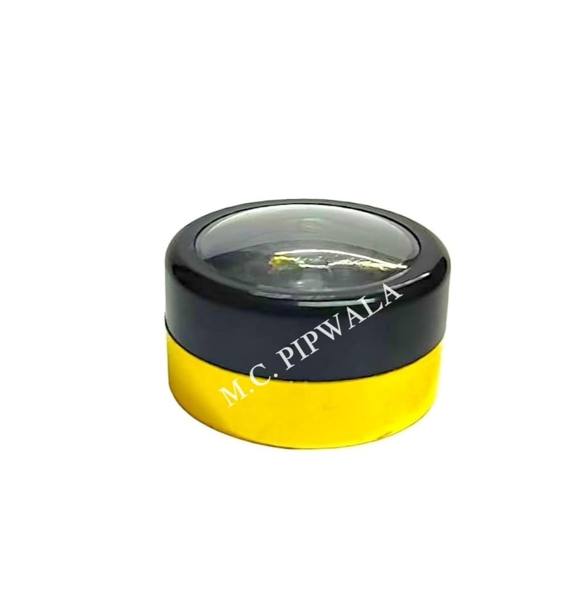 5 GM Round Shape P.S. Golden Container with Cap