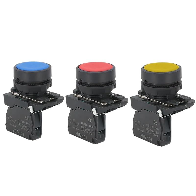 Bouton-poussoir momentané XB5 contact NF pour coupure de circuit fiable