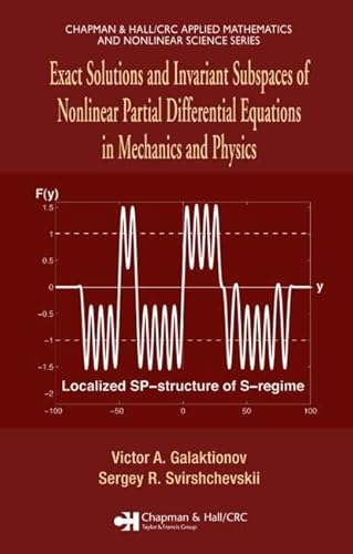 Exact Solutions and Invariant Subspaces of Nonlinear Partial Differential Equations in Mechanics and Physics...