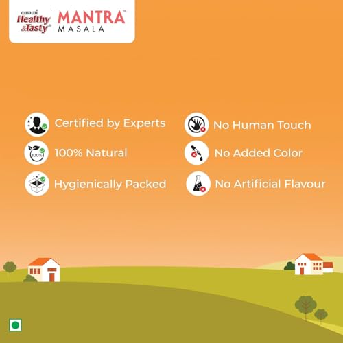 Image of Emami Healthy & Tasty Mantra Shorshe Posto, (50g) | No Added Colour and Preservatives