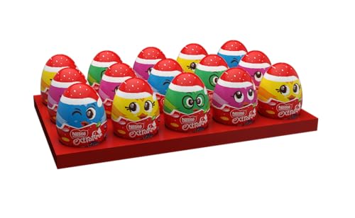 NESTLE Extrafino - Smarties Huevo de Pascua, Chocolate con Leche 15 x 50 g