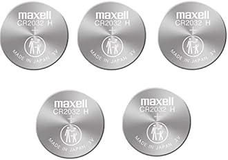 Maxell CR2032 lithium batteries -pack of 5