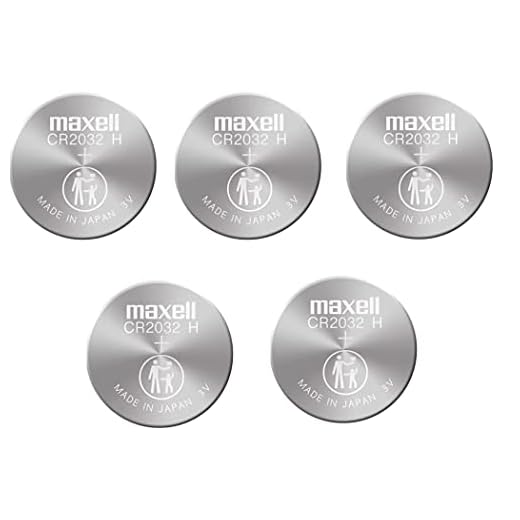 Maxell CR2032 lithium batteries -pack of 5