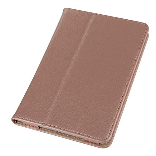 Folio Cover Leather Flip Stand Case For Apple iPad 10.2 9th/8th/7th Generation (2021/2020/2019) and For Apple iPad Pro 10.5 (2017) and For Apple iPad Air 3 (2019) (Rose Gold)