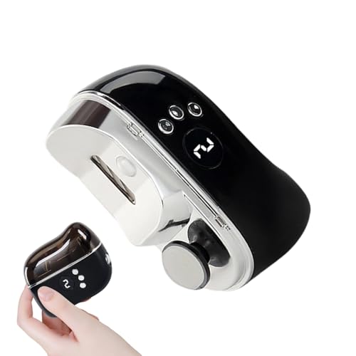 Elektrischer Nagelknipser – Automatischer Fingernagelknipser | Zuverlässiges Zehennagel-Trimmgerät mit LED-Licht für Damen und Herren, vielbeschäftigte Profis, Zuhause, Büro, Reisen, Schlafsaal