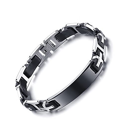 Pulsera de Hombre, Pulsera de Metal de Moda Cover