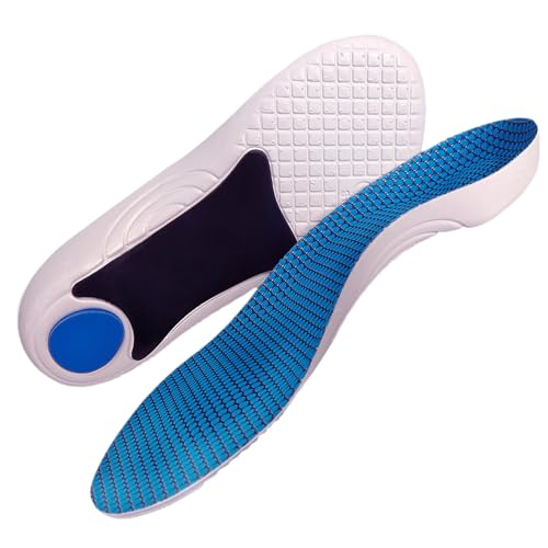 Plantilla Ortopédica – Tamaño De Apoyo | Plantillas Ortopédicas Para Fascitis Plantar | Plantillas De Zapato Con Soporte Para Para Caminar, Correr, Zapatos De Trabajo, Comodidad Diaria Y D