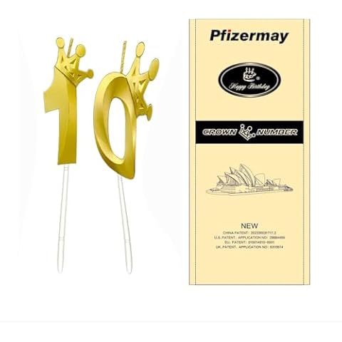 Birthday Candle 3D Crown Designed Cover